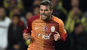 Lukas Podolski spielt derzeit bei Galatasaray