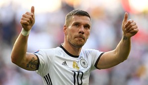 Lukas Podolski gibt gegen England seinen Abschied vom DFB-Team