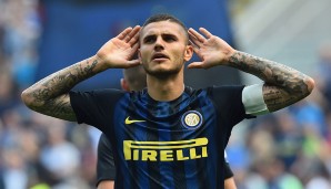 SERIE A - Rang 2: Mauro Icardi (Inter Mailand) - 25 Tore