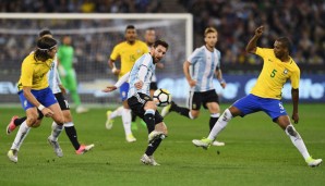 Argentinien hat das Duell gegen Brasilien für sich entschieden