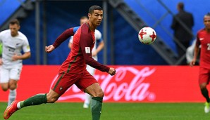 Cristiano Ronaldo steht mit Portugal im Halbfinale vom Confed Cup