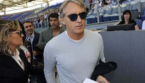 Roberto Mancini war zzuletz bei Inter Mailand und davor bei Lazio und Florenz beschäftigt