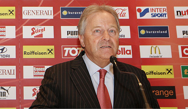 Leo Windtner obliegt seit 2009 die Führung des Österreichischen Fußball-Bundes