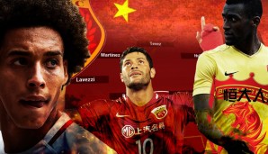 Hulk, Oscar, Witsel & Co.: Immer mehr ausländische Stars zieht es in die Chinese Super League. Wir haben die SPOX-Top-11 der besten China-Legionäre zusammengestellt