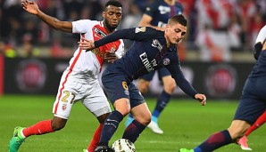 Marco Verratti und PSG demontierten Monaco in der Vorsaison mit 5:0