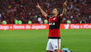 Diego steht mit CR Flamengo im Pokalfinale