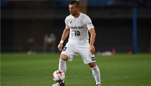 Lukas Podolski verliert zum ersten Mal mit seinem neuen Verein Vissel Kobe