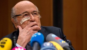 Sepp Blatter war im Oktober 2015 suspendiert worden