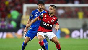 Diego hatte CR Flamengo mit seinem Tor im Halbfinale erst ins Pokal-Finale geschossen