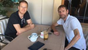 SPOX-Redakteur Jochen Tittmar traf Rainer Rauffmann in Nikosia