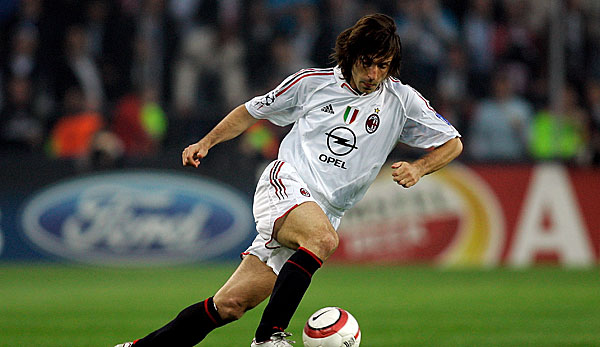 Andrea Pirlo unterlag mit dem AC Milan 2005 im CL-Finale dem FC Liverpool