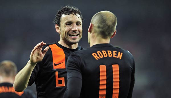 Mark van Bommel wünscht sich einen würdigen Abschied Arjen Robbens aus der Nationalmannschaft