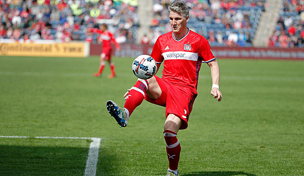 Bastian Schweinsteiger behauptet den Ball in einem Spiel der MLS