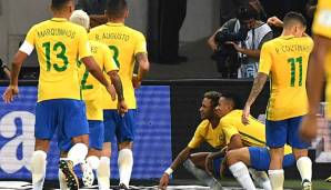 Die brasilianische Nationalmannschaft ist auf Europa-Tour