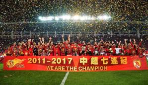 Guangzhou Evergrande ist neuer chinesischer Meister