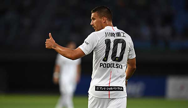 Lukas Podolski läuft noch für Vissel Kobe auf