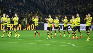 Platz 16: Borussia Dortmund - 482 Millionen Euro (wertvollster Spieler: Christian Pulisic, 84 Millionen Euro)