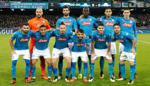 Platz 11: SSC Neapel - 721 Millionen Euro (wertvollster Spieler: Lorenzo Insigne, 105 Millionen Euro)