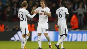 Platz 2: Tottenham Hotspur - 1,173 Milliarden Euro (wertvollster Spieler: Harry Kane, 186 Millionen Euro)