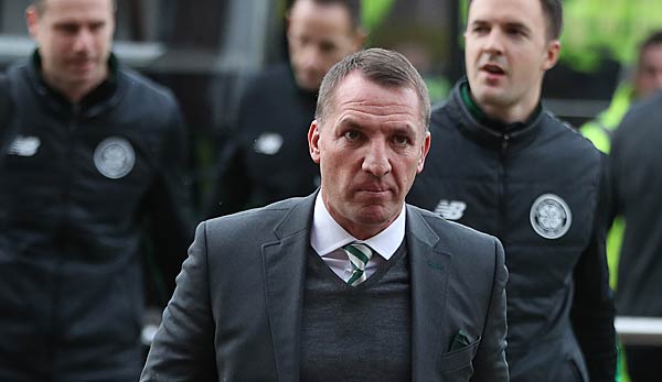 Brendan Rodgers ist Trainer von Celtic Glasgow