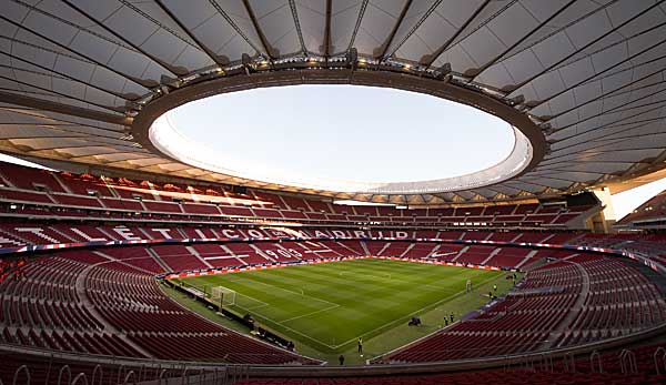 Das Estadio Metropolitano von Atletico Madrid ist Austragunsort des Copa del Rey Finals.
