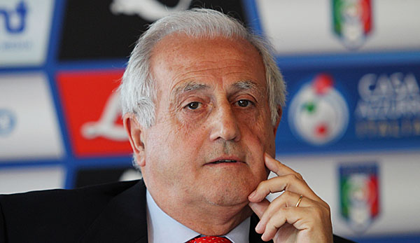 Roberto Fabbricini ist nun Italiens kommissarischer Fußball-Boss
