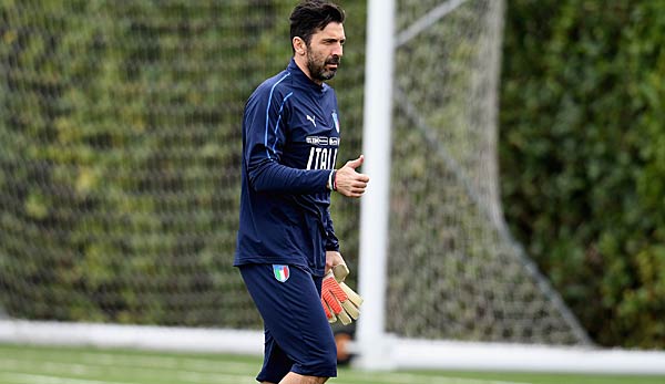 Gianluigi Buffon steht vor seinem Comeback für die italienische Nationalelf.