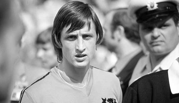 Johan Cruyff war ein niederländischer Fußballspieler.