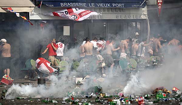 Bei der EM 2016 war es in Marseille zu schweren Ausschreitungen gekommen.