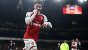 Mesut Özil (FC Arsenal): 15,5 Millionen Follower
