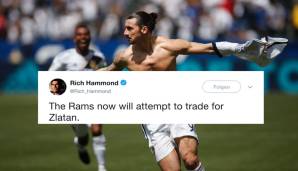 "Jetzt werden die Rams versuchen, ihn zu holen", meint Rich Hammond in Anspielung auf die Monstertrades des NFL-Teams aus L.A.
