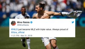 "Die MLS wurde gerade in MLZ umbenannt", meint Mino Raiola, der King der Berater. Und wer kennt Zlatan besser?