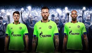 Der FC Schalke 04 hat seine neuen Ausweichtrikots vorgestellt - und dabei einen optischen Reiz gesetzt.