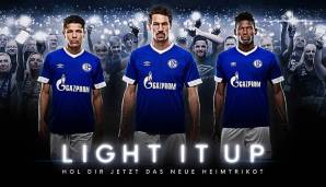 Zu Hause läuft Schalke in dieser Spielzeit natürlich weiterhin wie gewohnt in Königsblau auf.