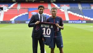 Neymar (Paris St. Germain) - Gesamtwert: 97.