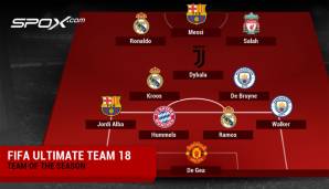 Das ist das FIFA 18 Team der Saison im Überblick.