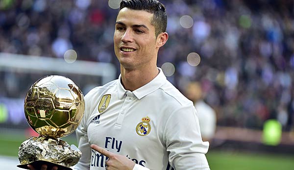 Fünffacher Gewinner und Titelverteidiger: Cristiano Ronaldo