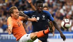 Frankreich gewann mit 2:1 gegen die Niederlande.