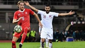 Katar gewinnt gegen die Schweiz.