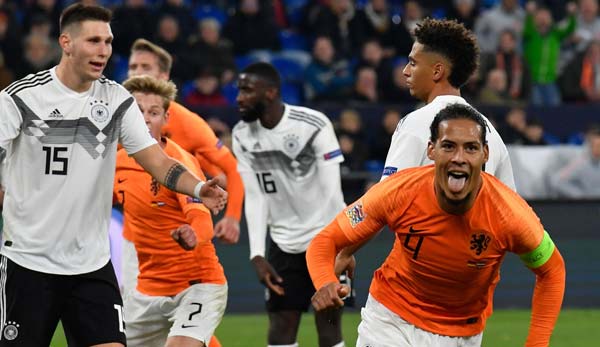 Die deutsche Nationalmannschaft trennte sich gegen die Niederlande mit 2:2.