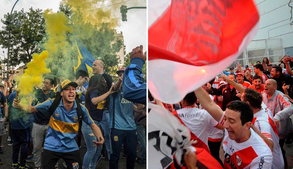 Wenn Boca Juniors auf River Plate trifft, geht es um mehr als nur um Fußball. Anlässlich des Final-Rückspiels in der Copa Libertadores und dem Skandal vor zwei Wochen blickt SPOX auf die Geschichte der größten Fußball-Rivalität der Welt.