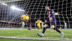 Platz 1: Lionel Messi (FC Barcelona) - 15 Scorerpunkte (9 Tore, 6 Assists)
