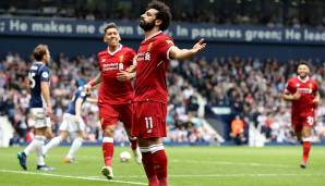 Platz 3: Mohamed Salah (FC Liverpool).