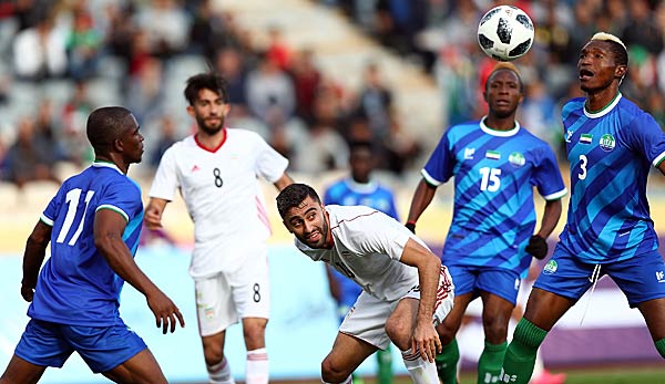 Die Nationalmannschaft von Sierra Leone wurde von der Qualifikation zum Afrika-Cup ausgeschlossen.