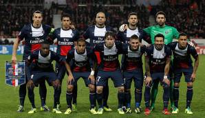 Platz 11: PARIS SAINT-GERMAIN, Saison 2013/2014, 0,61 Gegentore pro Spiel