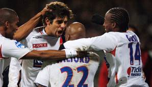 Platz 15: Olympique Lyon in der Saison 2006/07 (16 Siege, 2 Remis, 1 Niederlage, Tordifferenz 39:11)