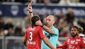 Daniel Congre: 5 Rote Karten für HSC Montpellier.