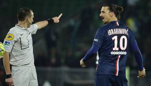 Zlatan Ibrahimovic: 7 Rote Karten für Paris Saint-Germain, AC Mailand und FC Barcelona