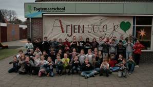 Die Kinder der Togtemaarschool im Norden Groningens machen ebenfalls mobil für eine mögliche Robben-Rückkehr.