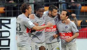 Paris Saint-Germain Auswärtstrikot 2008/09.